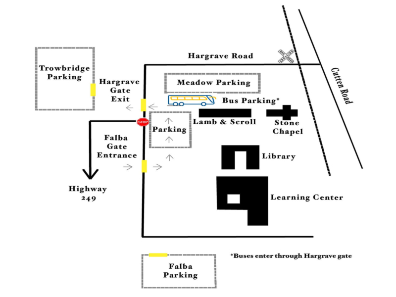 Library Road Map Maps - Lanier Theological Library